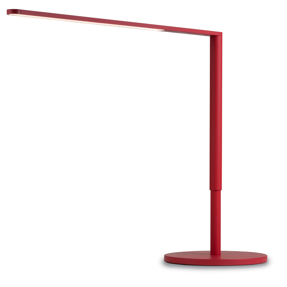 Lady 7 LED desk lamp, Matte Red, Koncept