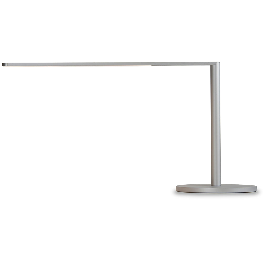 Lady 7 LED desk lamp, silver, koncept