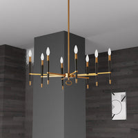 Langford 8 Light Incandescent Horizontal Chandelier