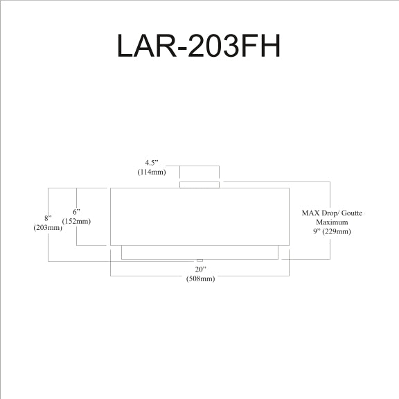 Larkin 4 Light Incand Flush Mount