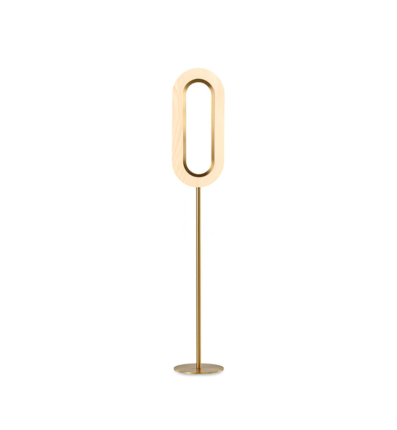 Lens Oval Floor Lamp