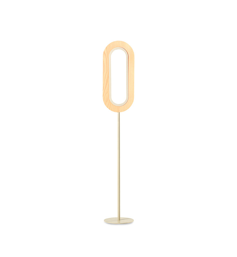 Lens Oval Floor Lamp