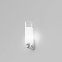 Lio Crystal White Glass Finish Wall Lamp