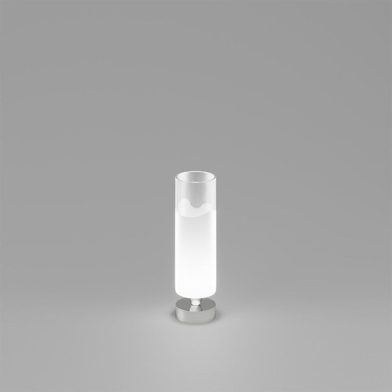 Lio Crystal White Glass Finish Table Lamp