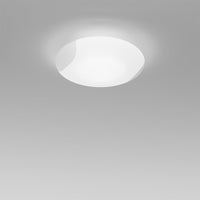 Lio Crystal White Glass Finish Ceiling/Wall Lamp