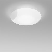 Lio Crystal White Glass Finish Ceiling/Wall Lamp