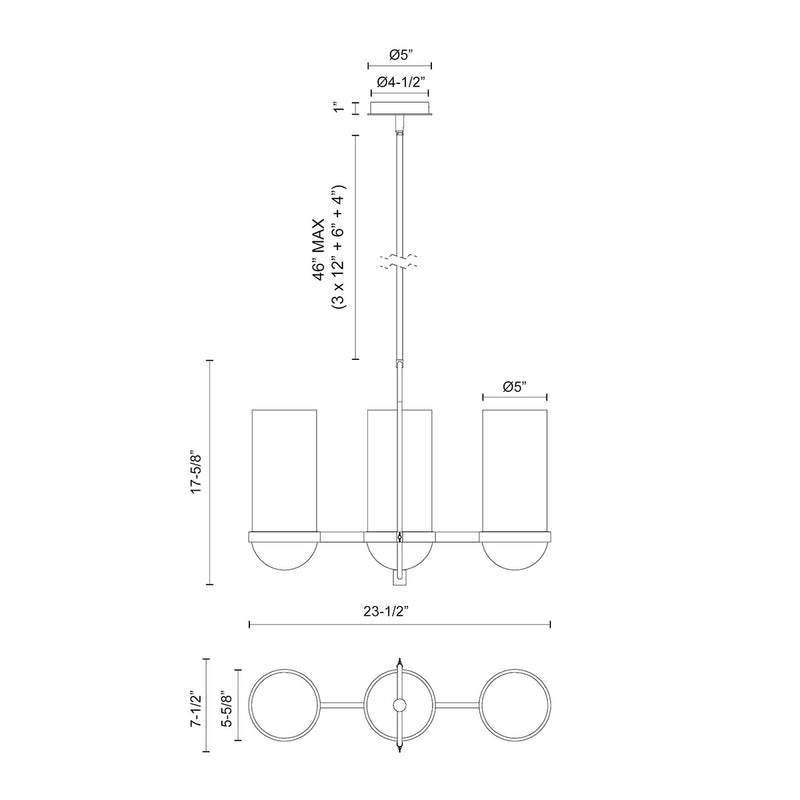 Cyrus Linear Pendant