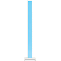 Tono LED floor lamp lit in blue, koncept lighting