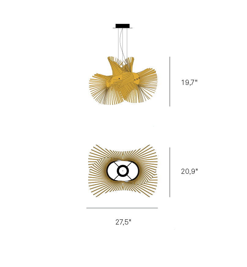 MiniMikado Pendant