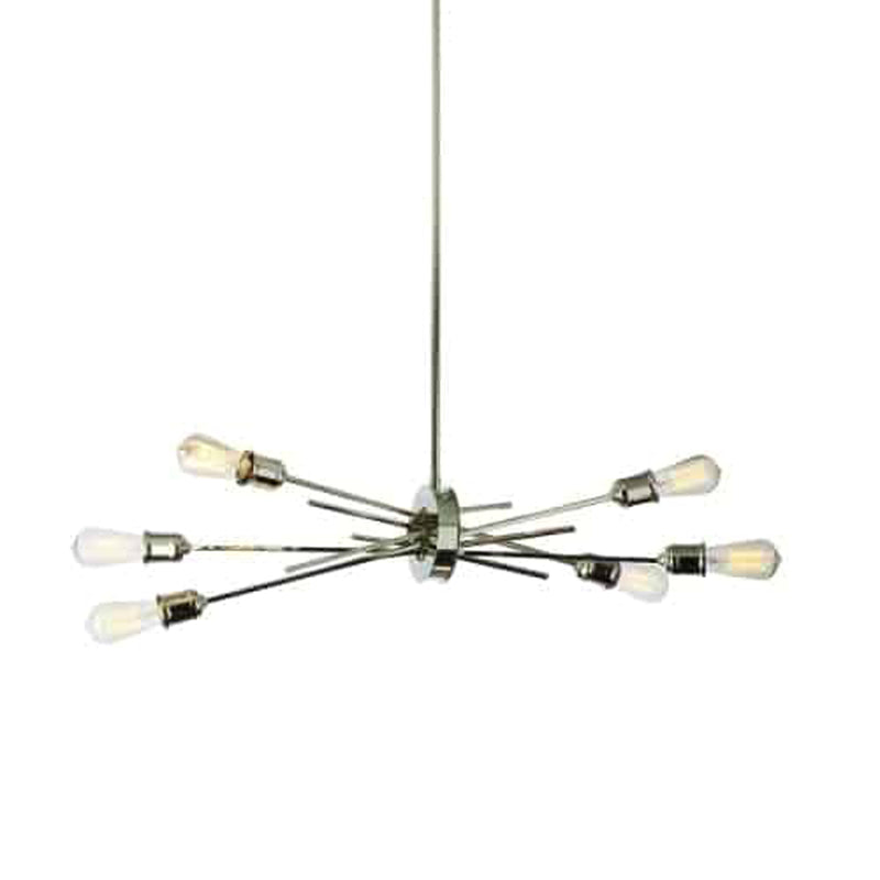 Nebraska 6 Light Horizontal Pendant