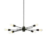 Nebraska 6 Light Horizontal Pendant