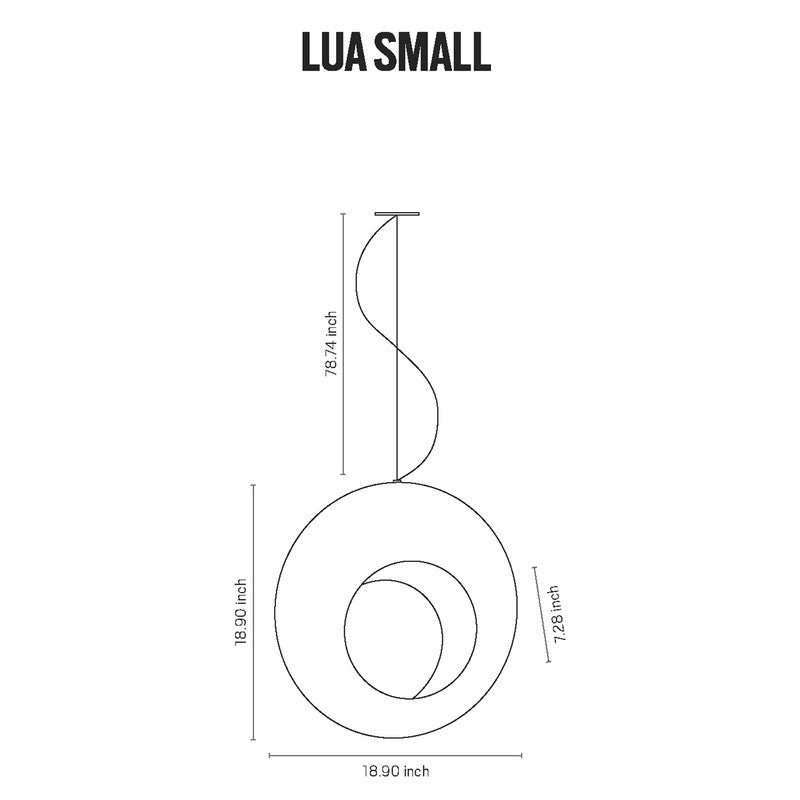 Lua Small Pendant