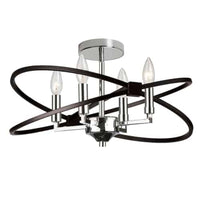 Paloma 4 Light Incandescent Semi Flush