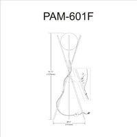 Pamela 1 Light Incand Floor Lamp