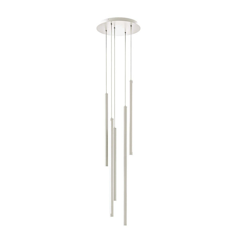 Dals 5 Cylindrical Pendant Round Cluster