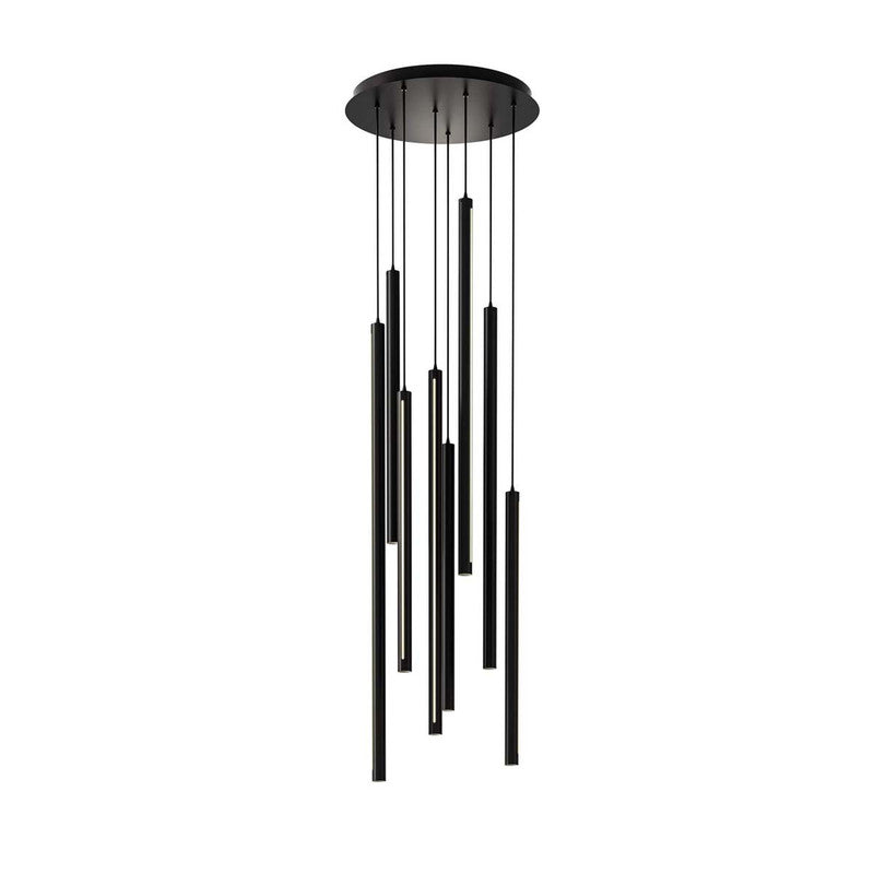 Dals 8 Cylindrical Pendant Round Cluster