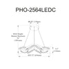 Philo 64W Chandelier