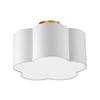 Phlox 3 Light Incandescent Flush Mount