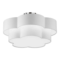 Phlox 3 Light Incan 2-Tier Flush Mount