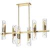 Samantha 12 Light Horiz Chandelier