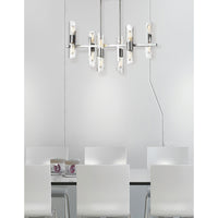 Samantha 12 Light Horiz Chandelier