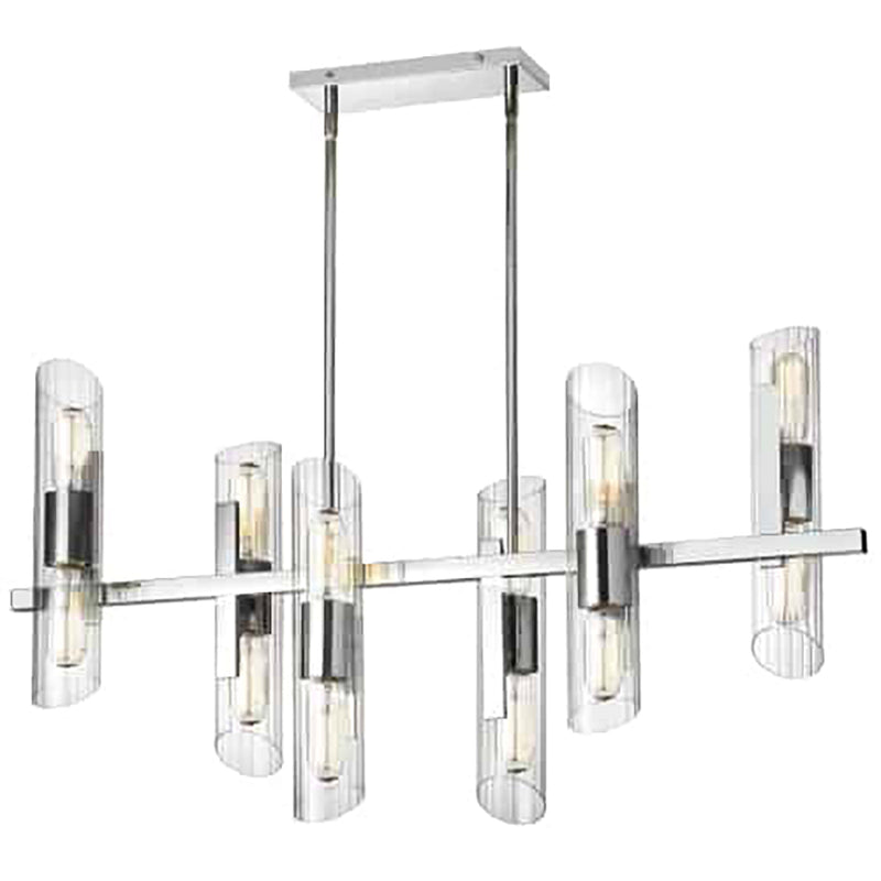 Samantha 12 Light Horiz Chandelier