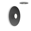 Sky Black Dome Flush Wall/Ceiling Mounted Metal