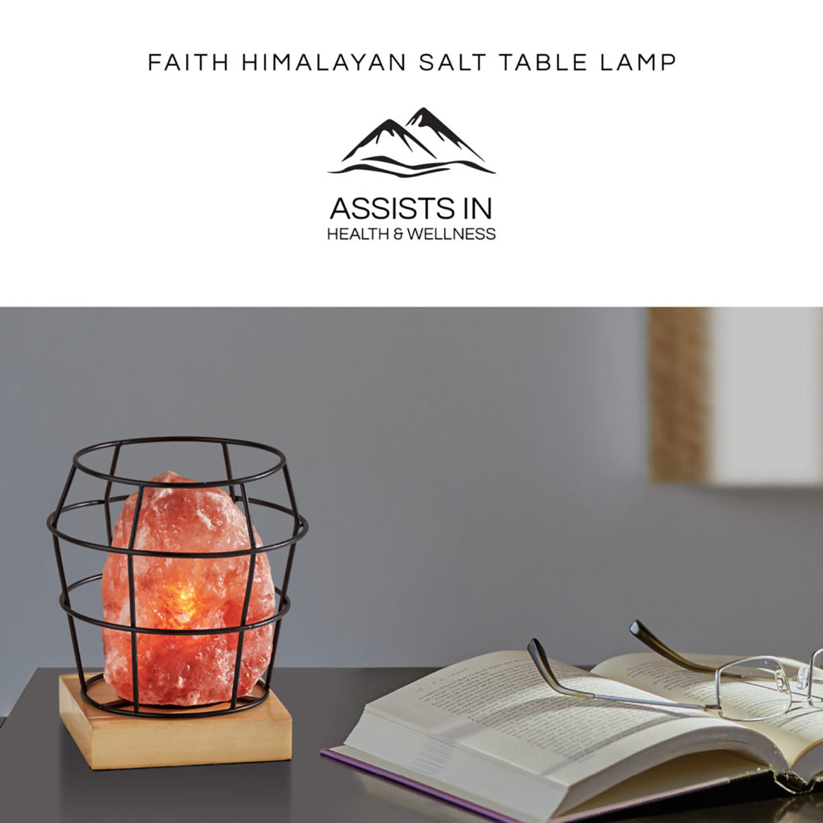 Faith Himalayan Salth Table Lamp