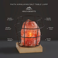 Faith Himalayan Salth Table Lamp