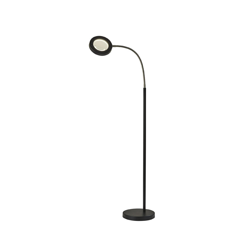 Holmes LED Magnifier Floor Lamp w/Smart Switch