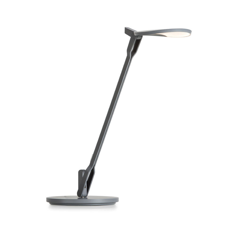 Splitty LED desk lamp, matte grey, Koncept lighting
