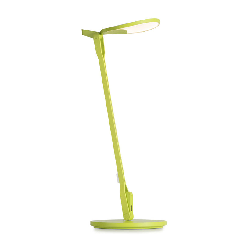 Matte Leaf Green Splitty LED desk lamp from Koncept lighting