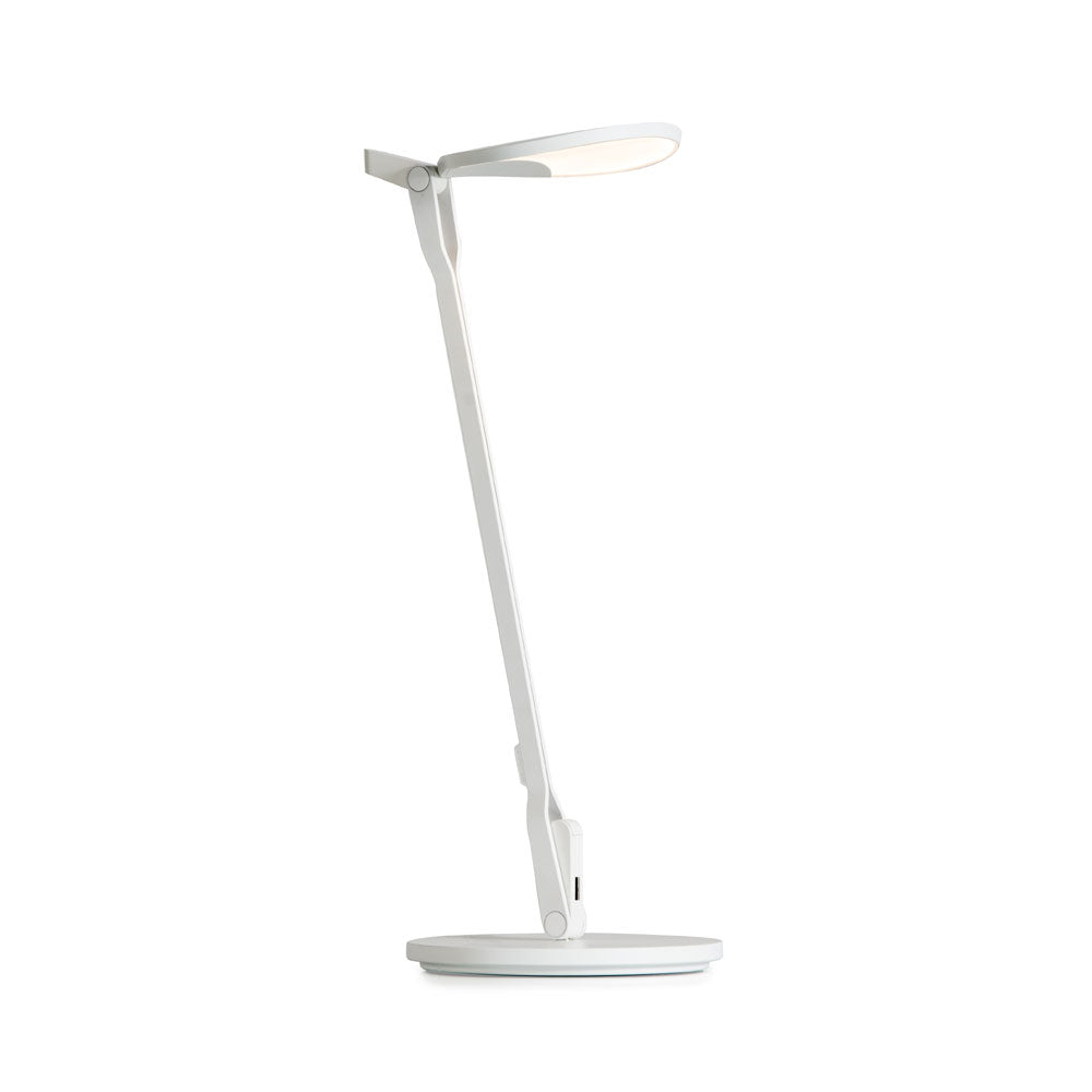 Splitty LED desk lamp, matte white, Koncept lighting