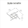 Summit 18W Led Flush Mount