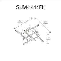 Summit 18W Led Flush Mount