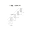 Tube 4 Light Incandescent Wall Mounted