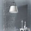 Trapezoid 1 Light Black Pendant