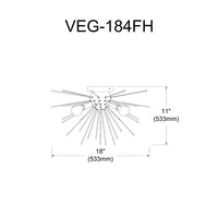 Vega 4 Light Flush Mount