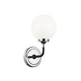 Particles Single Globe Wall Sconce