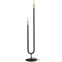 Wand 2 Light Incandescent Floor Lamp