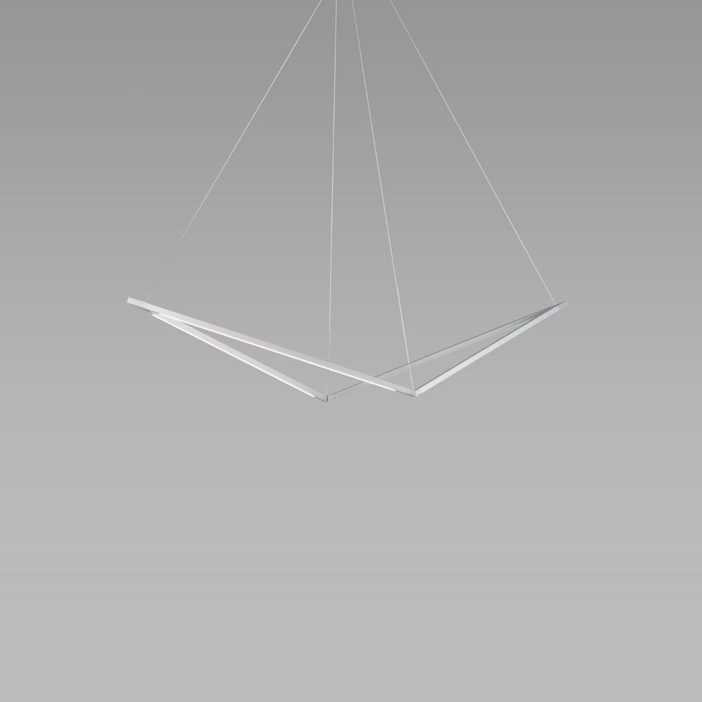 z-bar pendant bird, led, silver, koncept lighting