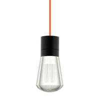Alva Pendant - Black - Orange Cord - Tech Lighting