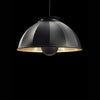 CUPOLA63 Pendant - black shade with gold leaf interior, Venetia Studium, Fortuny Lighting