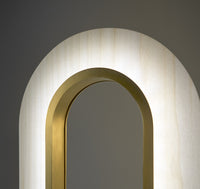 Lens Oval Floor Lamp