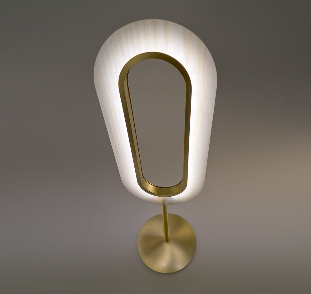 Lens Oval Table Lamp