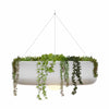 Choose Elba from Newgarden for a hanging planter with wireless lighting, offering modern elegance and easy installation.