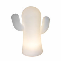 Add some fun to your decor with Panchito, a cactus-inspired table lamp by Newgarden, in lime or white.