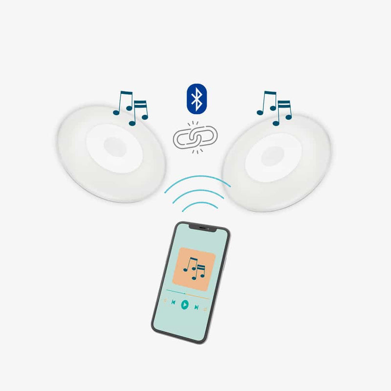 Wally Play Disk<br> (bluetooth transmitter for pool)  -  Bluetooth Transmitters  by  Newgarden